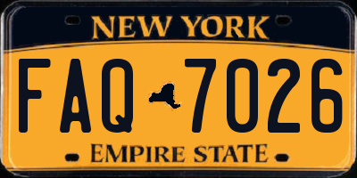 NY license plate FAQ7026