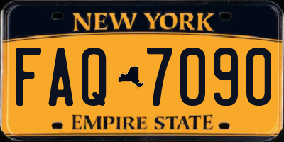NY license plate FAQ7090