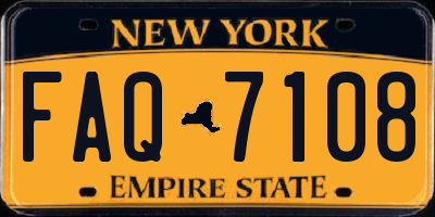 NY license plate FAQ7108