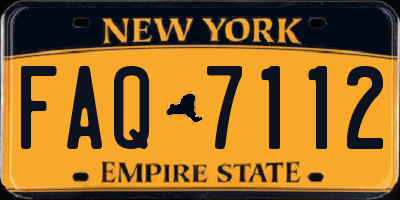 NY license plate FAQ7112