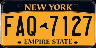 NY license plate FAQ7127