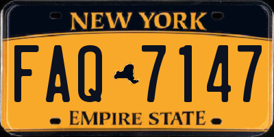 NY license plate FAQ7147