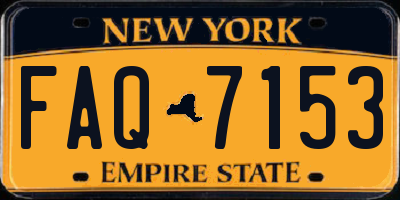 NY license plate FAQ7153