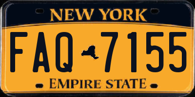 NY license plate FAQ7155