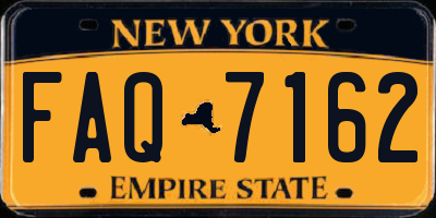 NY license plate FAQ7162