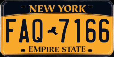 NY license plate FAQ7166