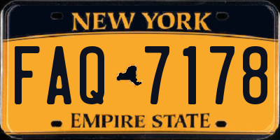 NY license plate FAQ7178