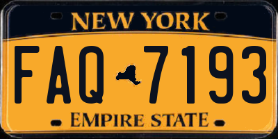 NY license plate FAQ7193