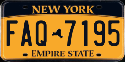 NY license plate FAQ7195