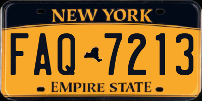NY license plate FAQ7213
