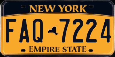 NY license plate FAQ7224