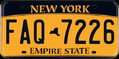 NY license plate FAQ7226