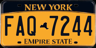NY license plate FAQ7244