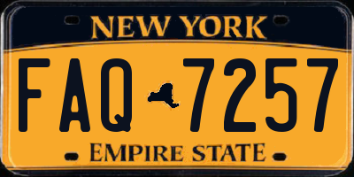 NY license plate FAQ7257