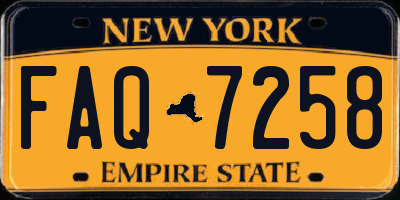 NY license plate FAQ7258