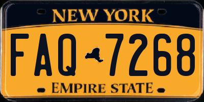 NY license plate FAQ7268