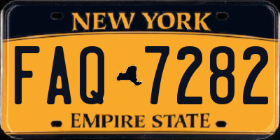 NY license plate FAQ7282