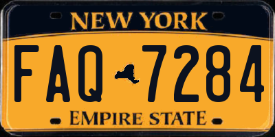 NY license plate FAQ7284