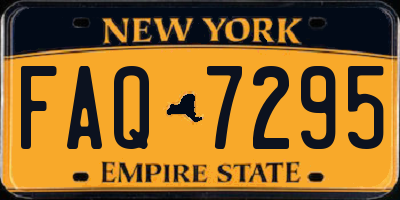 NY license plate FAQ7295