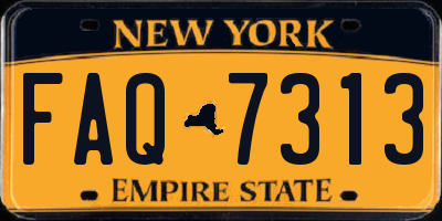 NY license plate FAQ7313