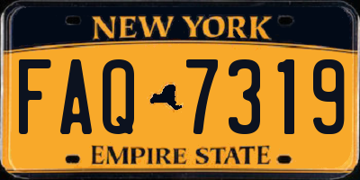 NY license plate FAQ7319