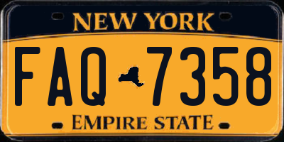 NY license plate FAQ7358