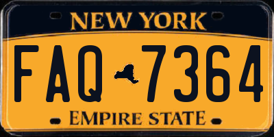 NY license plate FAQ7364