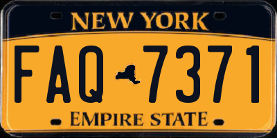 NY license plate FAQ7371