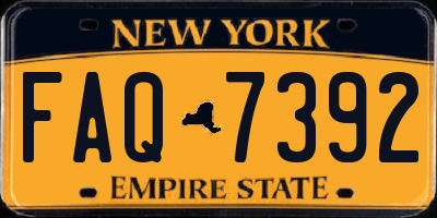 NY license plate FAQ7392