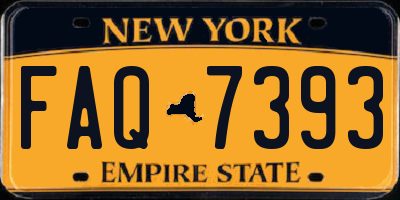 NY license plate FAQ7393