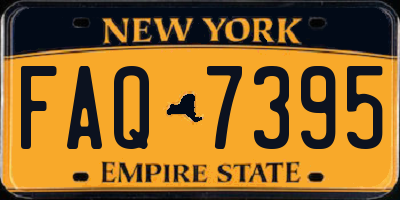 NY license plate FAQ7395