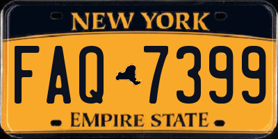 NY license plate FAQ7399