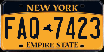 NY license plate FAQ7423