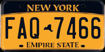 NY license plate FAQ7466