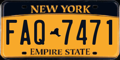 NY license plate FAQ7471