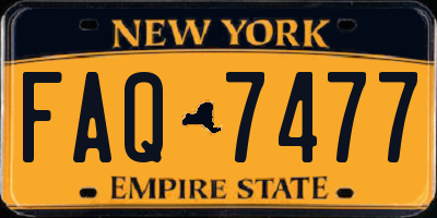 NY license plate FAQ7477