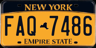 NY license plate FAQ7486