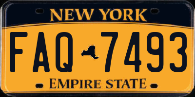 NY license plate FAQ7493