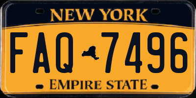 NY license plate FAQ7496