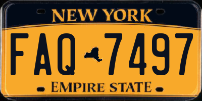 NY license plate FAQ7497