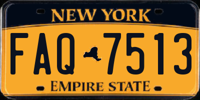 NY license plate FAQ7513