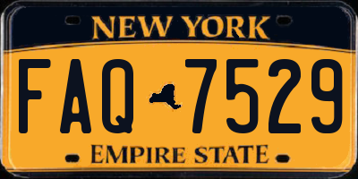 NY license plate FAQ7529