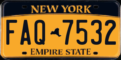 NY license plate FAQ7532