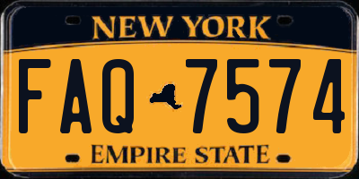 NY license plate FAQ7574