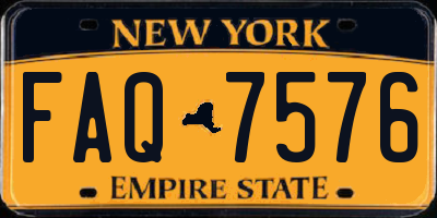 NY license plate FAQ7576