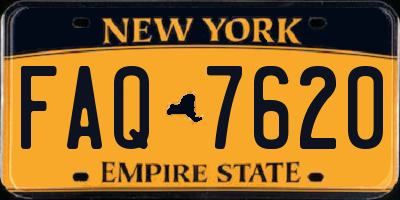 NY license plate FAQ7620