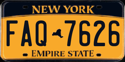 NY license plate FAQ7626
