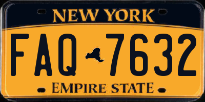 NY license plate FAQ7632