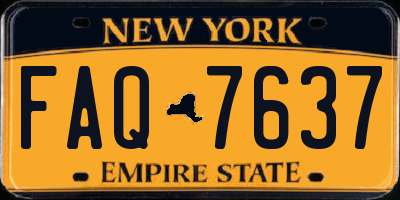 NY license plate FAQ7637