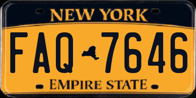 NY license plate FAQ7646